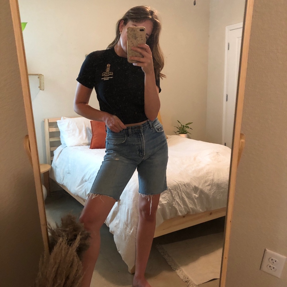 vintage harley davidson black tee